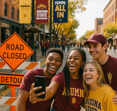 Tempe street closures scheduled for ASU Homecoming, Ironman