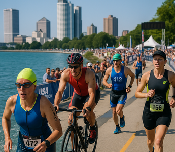 Milwaukee hosts national triathlon championship, boosting local economy