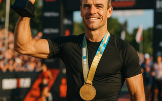 Olympic Cycling Champion Greg Van Avermaet Claims World Title at Ironman 70.3 World Championships (M40-44)