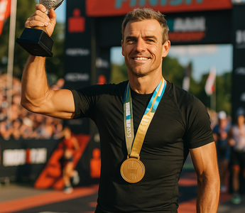 Olympic Cycling Champion Greg Van Avermaet Claims World Title at Ironman 70.3 World Championships (M40-44)