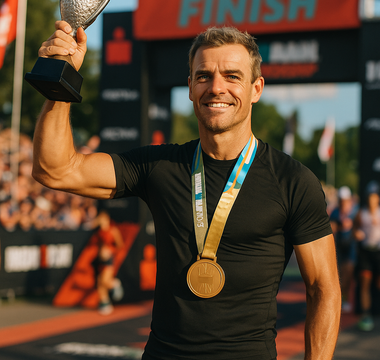 Olympic Cycling Champion Greg Van Avermaet Claims World Title at Ironman 70.3 World Championships (M40-44)