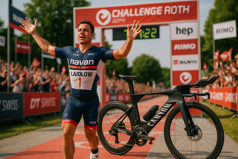 Sam Laidlow’s Challenge Roth-winning Canyon Speedmax CFR revealed
