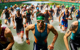See photos of the Ames Triathlon at Ada Hayden Park