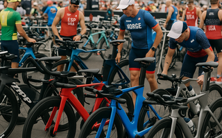 Triathlon Bikes at 2025 Ironman World Championship Nice