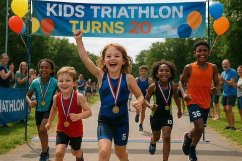 Kids Triathlon marks 20 years of competition and community
