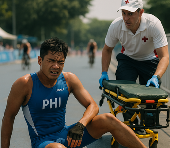 Asian Youth Games: Filipino triathlete injured in crash