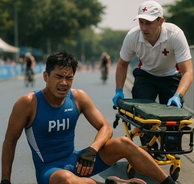 Asian Youth Games: Filipino triathlete injured in crash