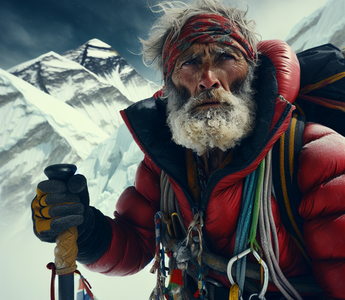 Former Royal Marine scales Mount Everest to complete the 'world's longest triathlon'