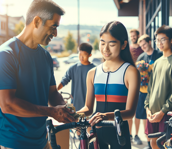 Former Sanford Triathlon competitor, assistant coach gives back to the sport with bicycle donation