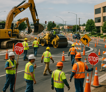 Richland roundabout construction project and Ironman Triathlon to affect traffic