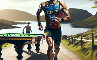 Snooker star who took on Ironman challenge inspires world champion to get into triathlon