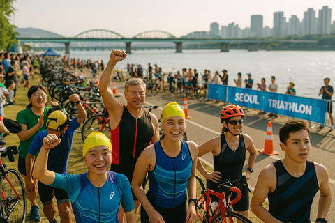 Han River triathlon draws 893,000 as Seoul pushes inclusive sports model