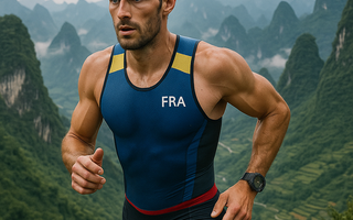 French triathlete enjoys an elevating experience in Guizhou