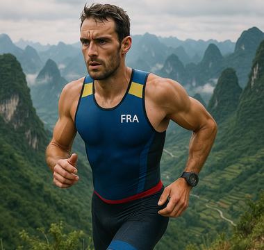 French triathlete enjoys an elevating experience in Guizhou