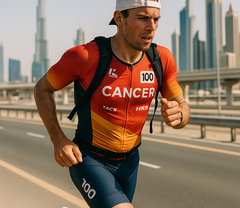 UAE: Dubai-based athlete embarks on extreme 10,000km triathlon in 100 days for cancer ahead of T100 finale | World News