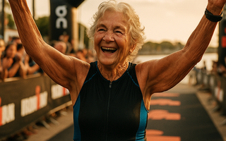 This 80-year-old breaks an Ironman triathlon record