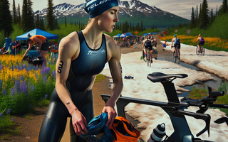 Fairbanks triathletes swim, bike and run into spring at the 2025 Breakup Triathlon