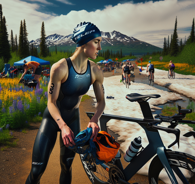 Fairbanks triathletes swim, bike and run into spring at the 2025 Breakup Triathlon