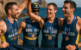 Los Bandidos shine at Cabo de Gata Olympic Triathlon