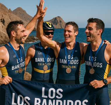 Los Bandidos shine at Cabo de Gata Olympic Triathlon