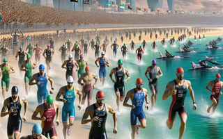 Supertri returns to NEOM Beach Games fuelling record-breaking growth in triathlon across Saudi Arabia