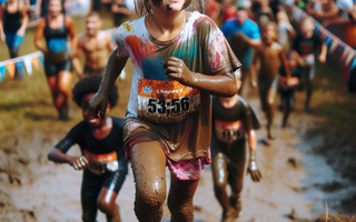 Mud run held in lieu of youth triathlon
