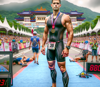 Colonel Jangvir Lamba completes Ironman 140.6 triathlon in Taiwan; adds to his string of elite endurance feats