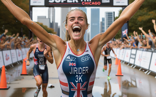 supertri Chicago women's results: British triathlon star Georgia Taylor-Brown BEATS Olympic champ Beaugrand for brilliant win