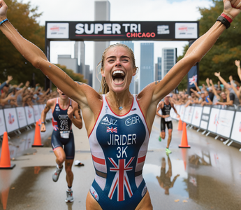 supertri Chicago women's results: British triathlon star Georgia Taylor-Brown BEATS Olympic champ Beaugrand for brilliant win