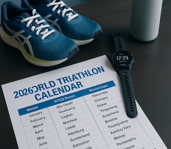 Here's the 2026 WTCS and World Triathlon Cup Calendar