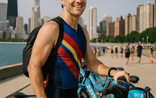 I Traveled to the Chicago Triathlon with Only a Backpack. Here’s How I Did It.