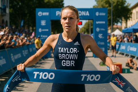 Britain's Taylor-Brown wins Spain T100 Triathlon