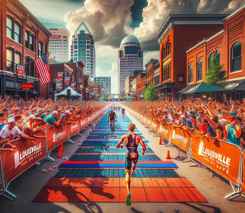 Athletes race through the streets, river for Louisville's IRONMAN competition