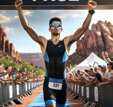 IRONMAN 70.3 St. George men's results: Lionel Sanders sees off Sam Long for fifth win at iconic venue