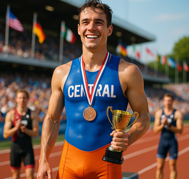 Dutch third at national triathlon championships