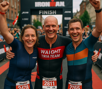 Three Islanders complete gruelling Ironman triathlon in Copenhagen