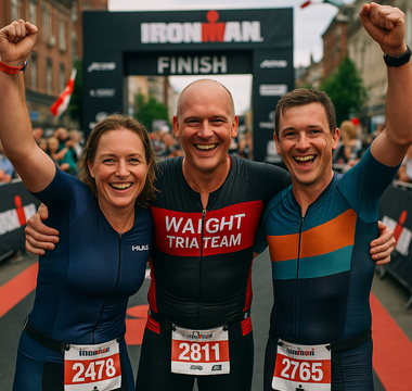 Three Islanders complete gruelling Ironman triathlon in Copenhagen
