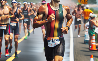 Triathlon continues on LI despite extreme heat