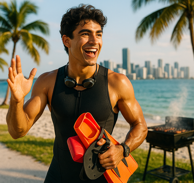 Triathlons, barbeques, and the Miami Heat: Sebastián Montoya’s Hometown Tour