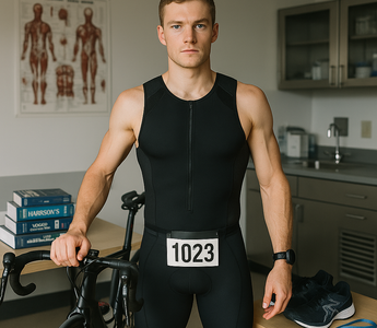 An IRONMAN and a med student: Matthew Marquardt balances both worlds for cancer research