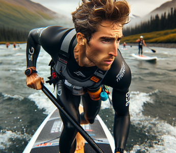Juneau man tackles Chilkat Triathlon on standup paddleboard