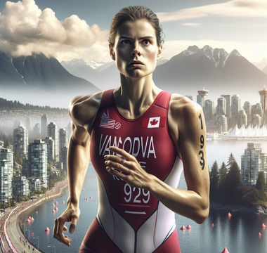 Canadian Favourite Findlay Leads Women's Vancouver T100 Triathlon Sta