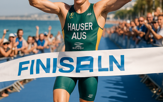 Matthew Hauser Dominates French Riviera Triathlon: 5 Key Moments from His Perfect Season Victory Against Elite Field

