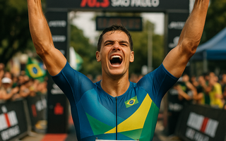 Brazilians Junior and Arnold Claim Victories at Ironman 70.3 São Paulo