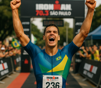Brazilians Junior and Arnold Claim Victories at Ironman 70.3 São Paulo