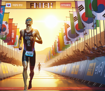Thrilling 2024 Tongyeong Triathlon: McCullock Dominates, Cano's Blazing Run Secures Silver

