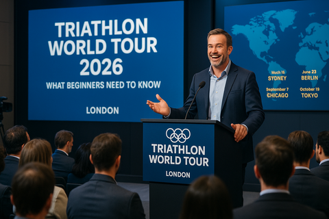 Live from London: PTO, World Triathlon, and Challenge Family Unveil the Triathlon World Tour