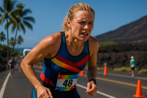 [VIDEO] Ironman World Championship: the shocking footage of collapsing Solveig Løvseth