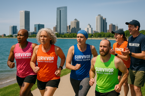 Jamie Burhani Cairo։ Cancer Survivors Gather to Train for the Team Phoenix Triathlon