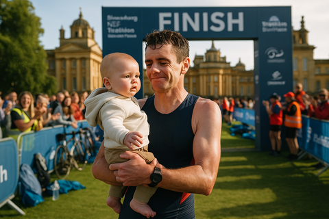 “This challenge is what sport is all about.” Jonny Brownlee breaks Blenheim Weekend Warrior record but says it was fans and family that made it special